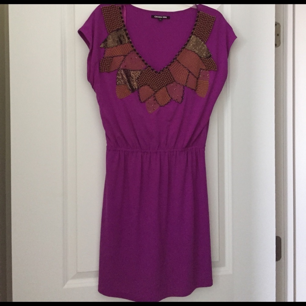 𝅺Gianni Bini Size Small Fuchsia Summer Dress